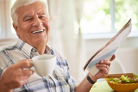 Senioren brauchen auf Koffein nicht zu verzichten